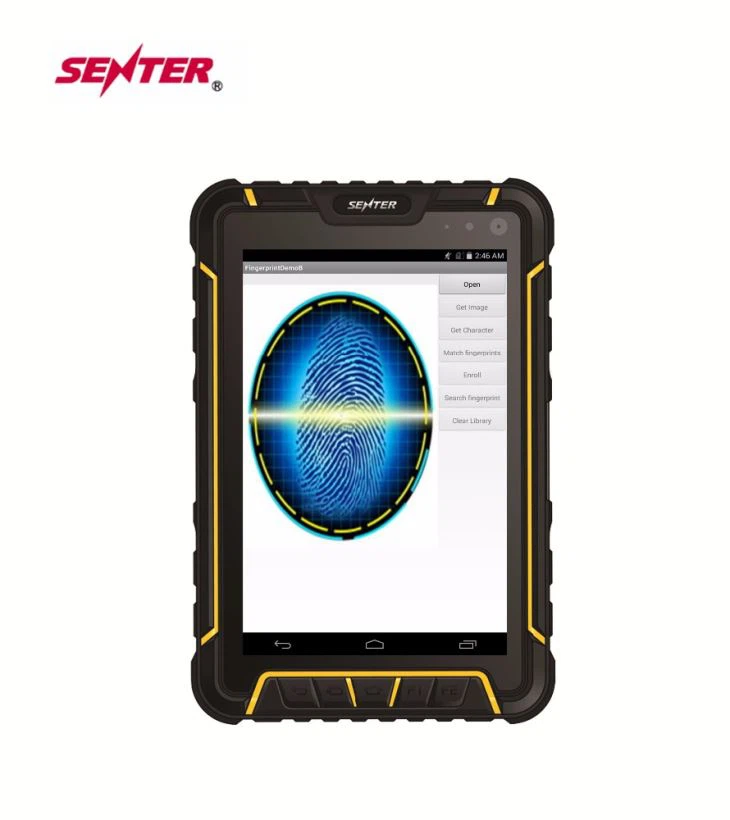 ST907W-FHG 7 Inch android Mobile Industrial Tablet PC with Finger Print Scanner Reader