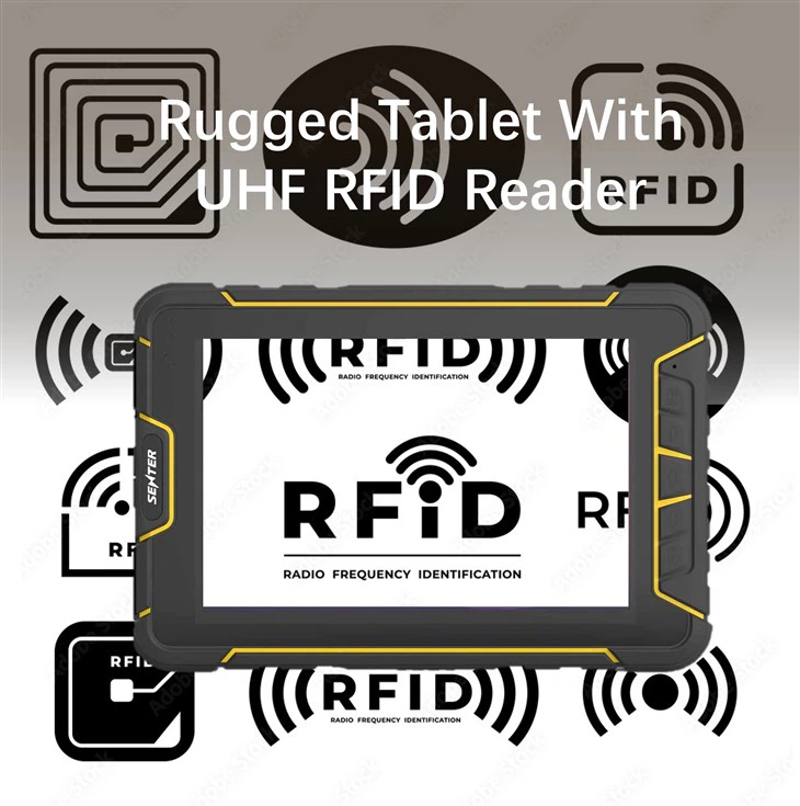 تبلت مقاوم 7 اینچی با خواننده UHF RFID